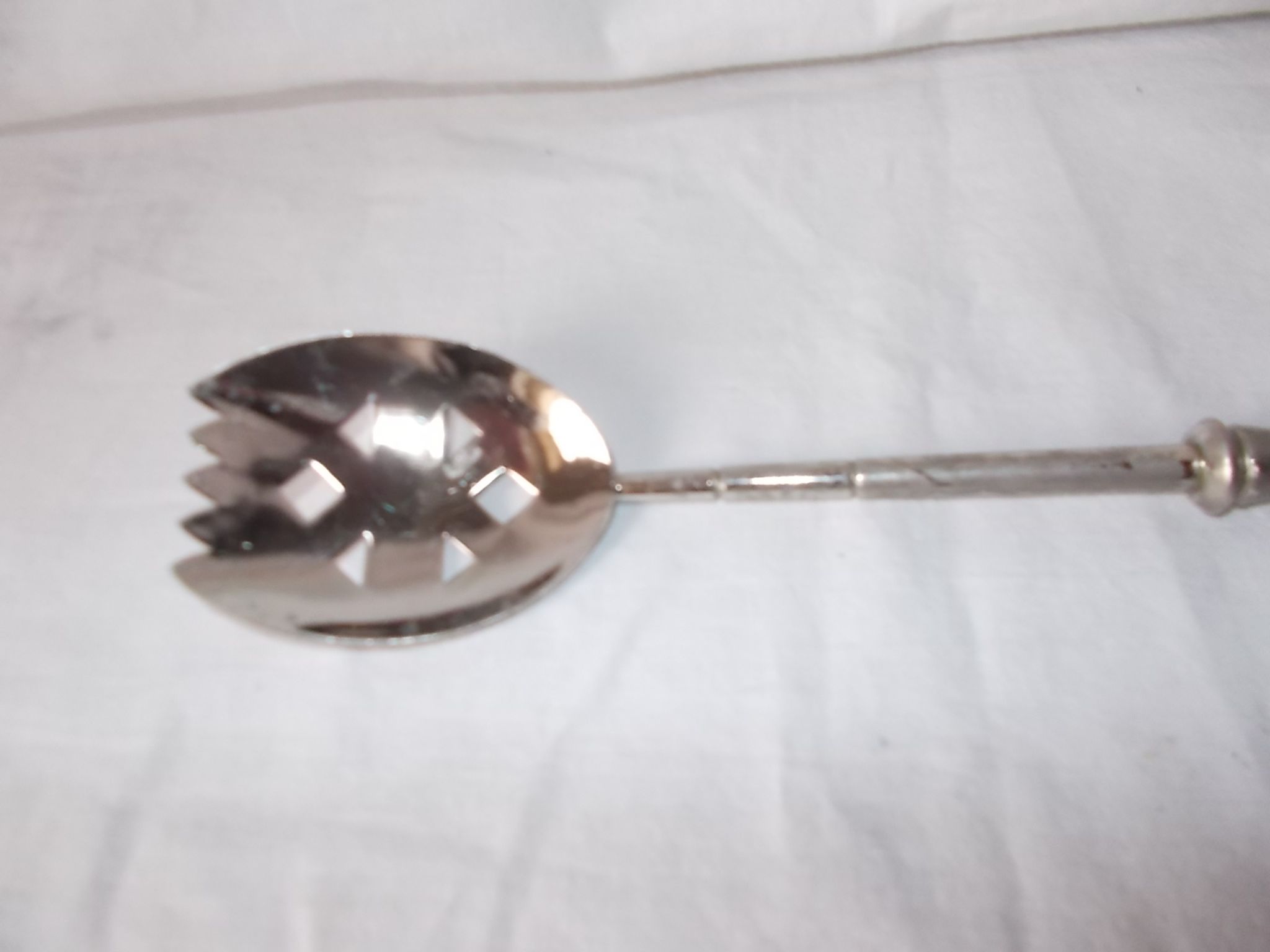 Silver-plated ice spoon