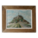 Oil painting on cardboard, Mont Saint Michel 1940s