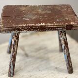 Petit tabouret bois