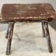 Small wooden stool