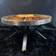 Roche Bobois coffee table design 1960-1970 ceramic top on metal.