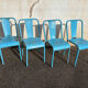 4 chaises tolix T37