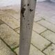 Table en formica jaune 60