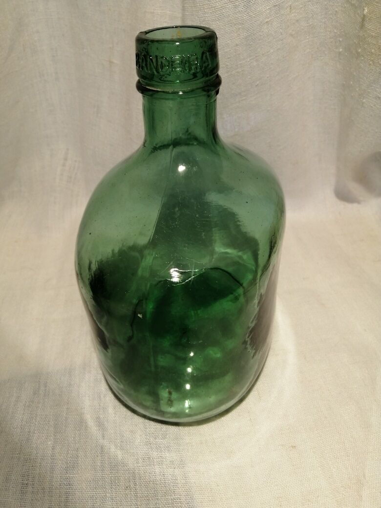 Dame jeanne forme atypique 23 cm ancienne