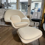 Womb Chair et Ottoman Eero Saarinen pour Knoll