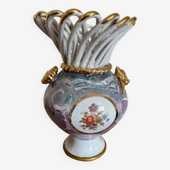 Vase coquillage vintage