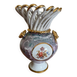 Vintage shell vase