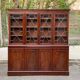 English display cabinet with 4 doors in mahogany, 1960.