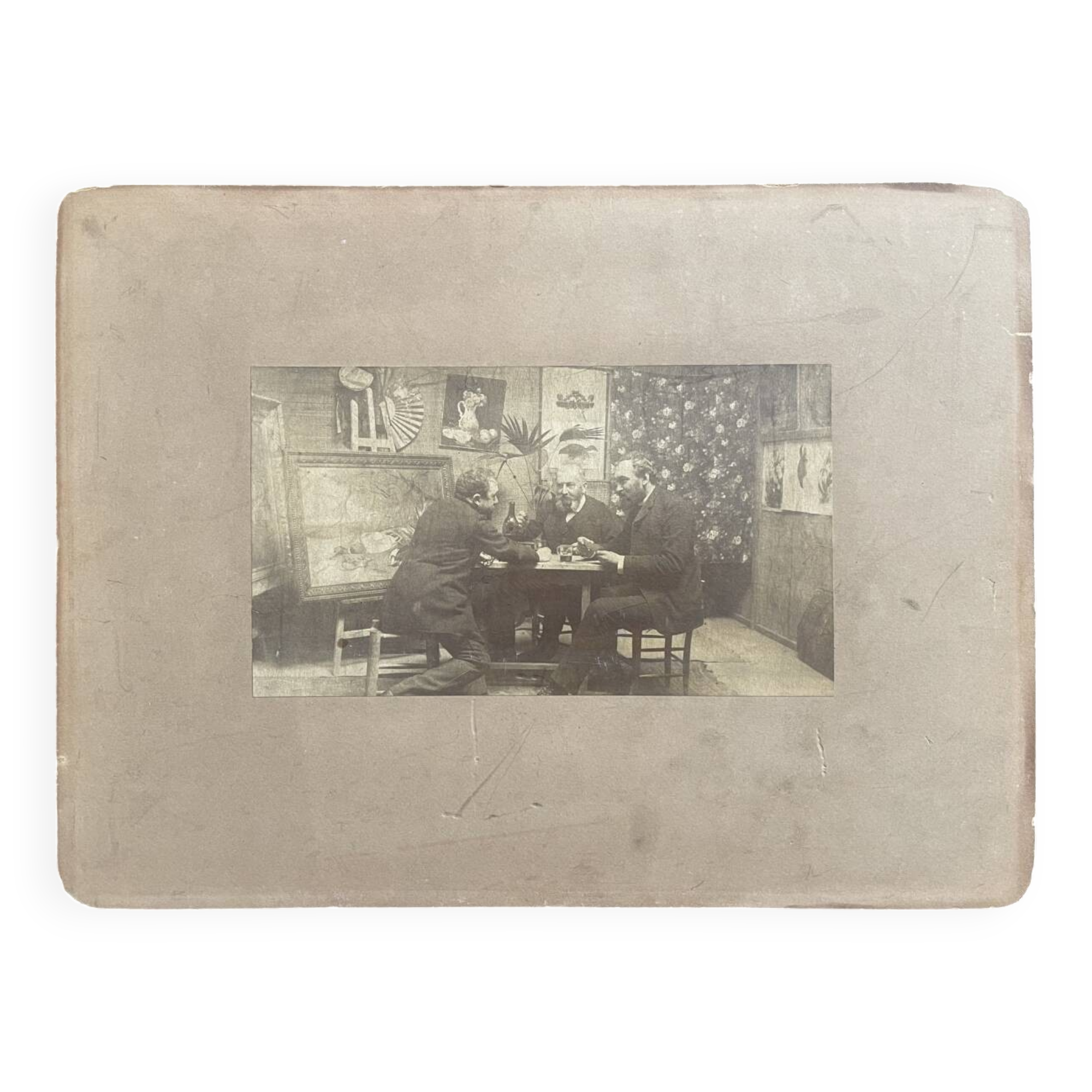 19th century painters to identify albumen print Late 19th century