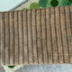 Vintage rattan and wicker bench from the 1970s