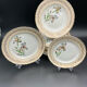 Porcelain plates signed moulin des loups 18 pieces