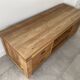 Meuible tv sheesham batamba solid wood 50 x 140 x 50 cm with 4 drawers - 2 niches