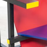 Red and blue chair Gerrit Rietveld by Cassina