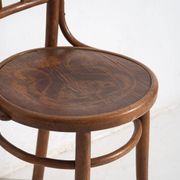 Antique Thonet bentwood chairs (circa 1920). Set of 4 pieces #14