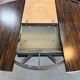 Vintage round table 1 extension rosewood 70's
