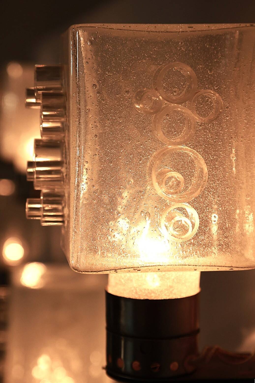 Rare Set of 5 Sconces by Albano Poli for Poliarte 1960s