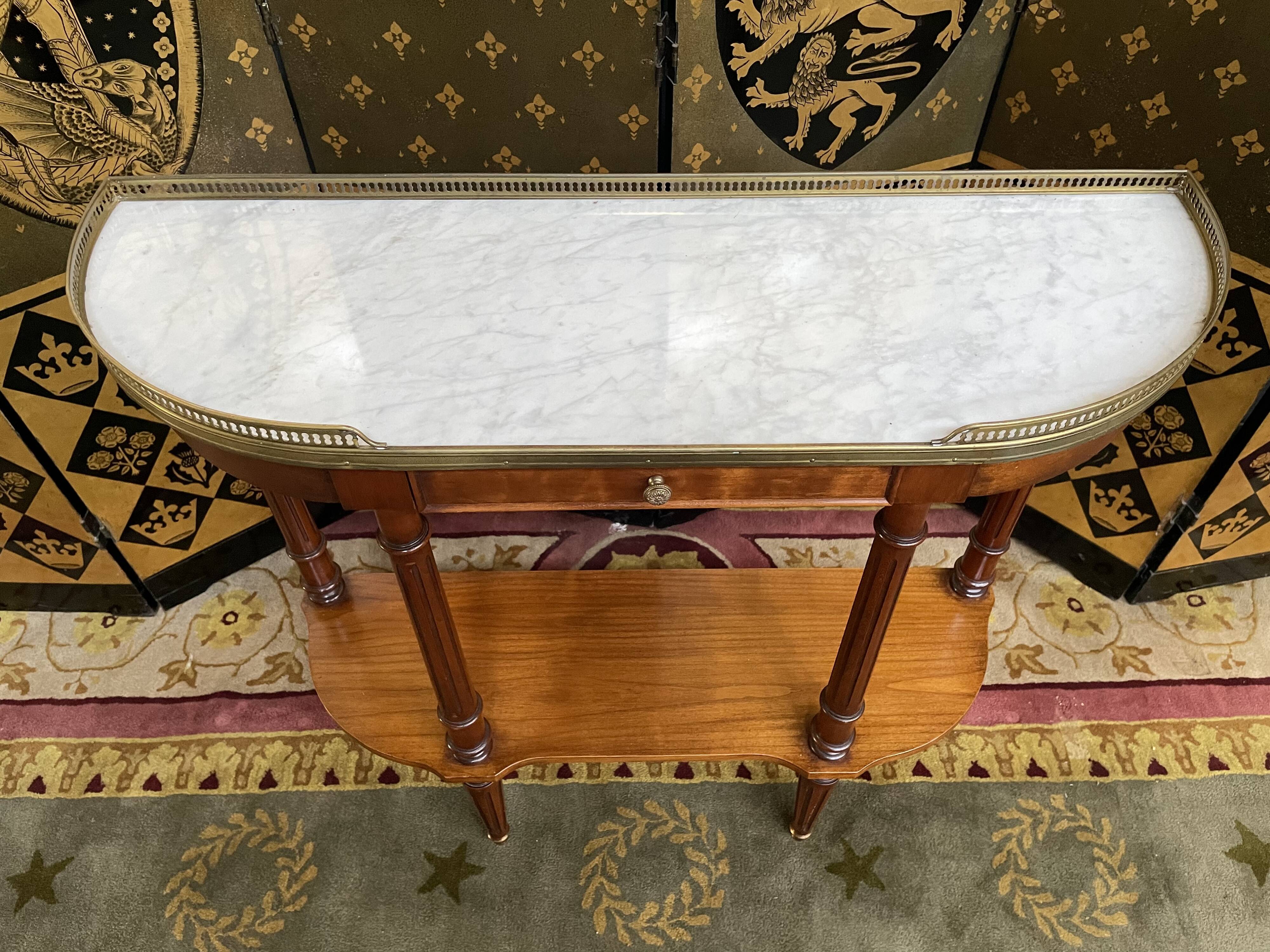 Louis XVI style entrance console