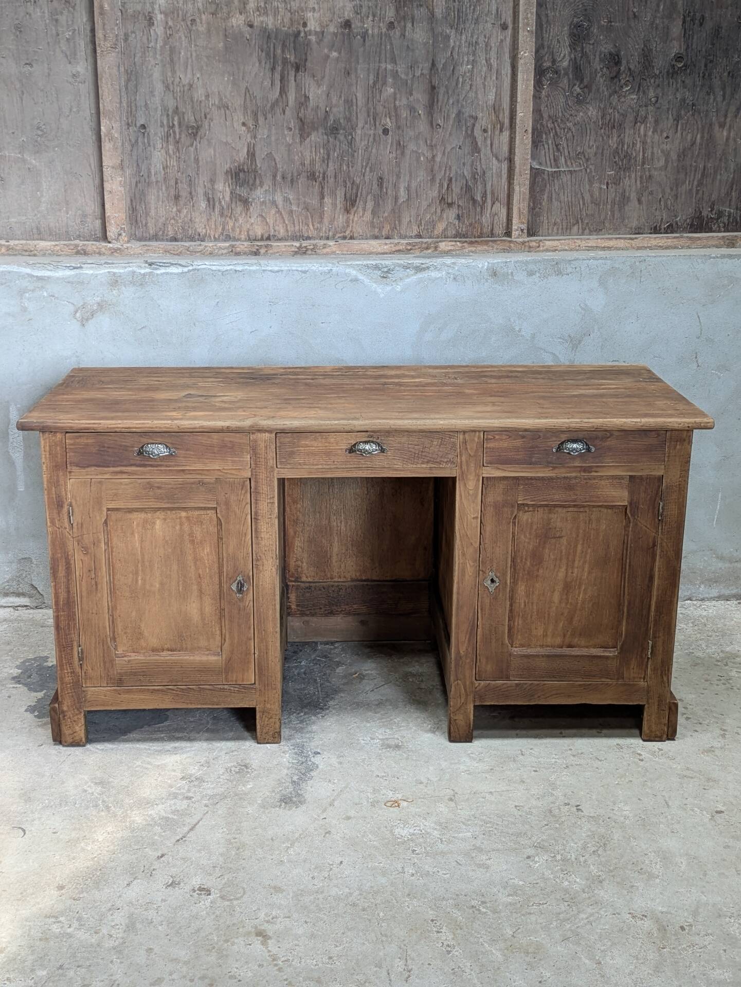 Bureau comptoir ancien