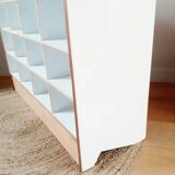 Vintage locker shelf furniture