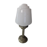White hanging opaline art deco