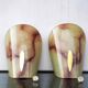 Mid Century Wall Sconces Shades Alabaster Glass Shades