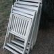 4 folding wooden chairs