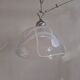 Vintage Murano glass pendant lamp from the 1970s
