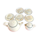 Tea set by Ladislav Sutnar for Krasna Jizba, Druzstevni prace