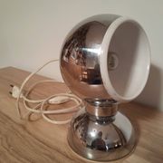 Vintage eye-ball table lamp Goffredo Regiani chrome metal