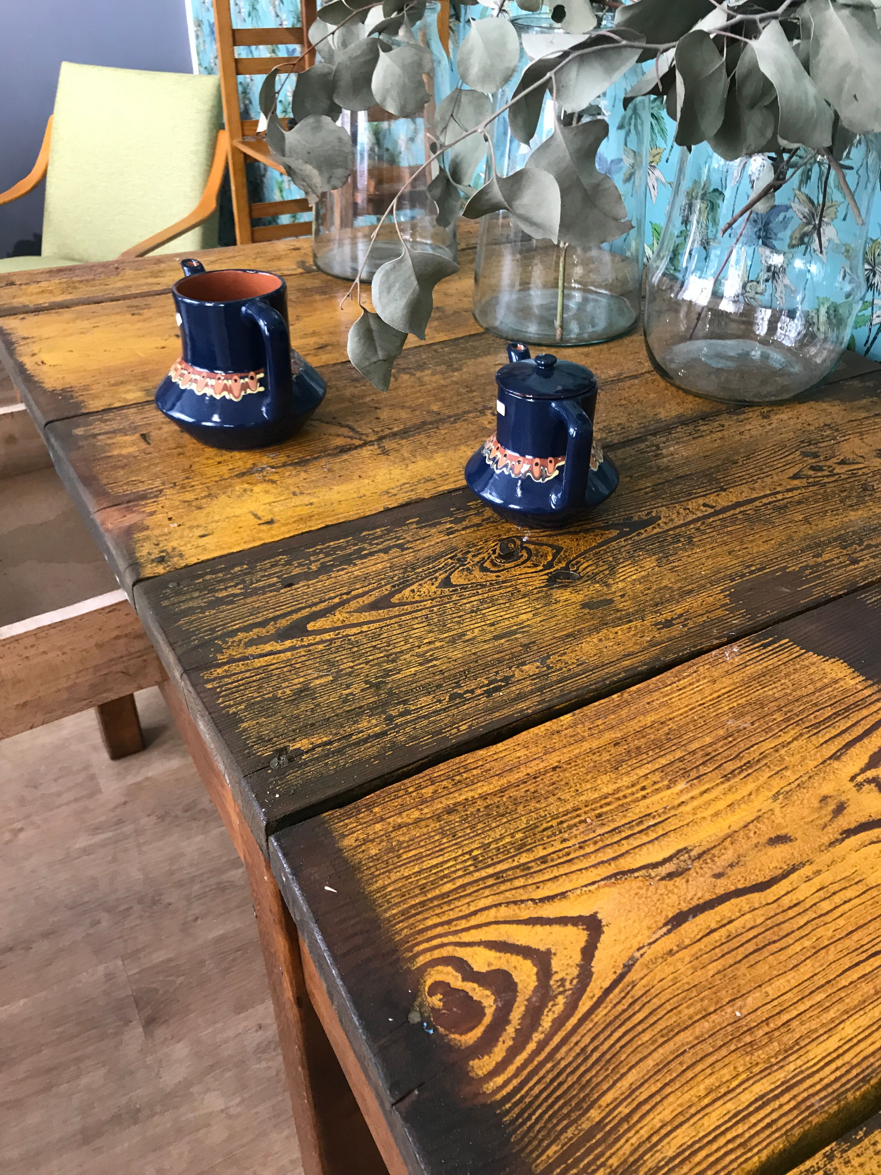 Farm table 2 drawers