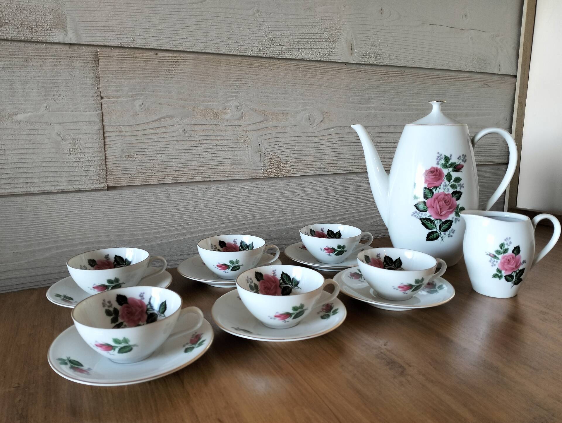 Service à café porcelaine
