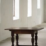 19th-century Baroque side table in oak, Danish cabinetmaker, 1800s
