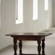 19th-century Baroque side table in oak, Danish cabinetmaker, 1800s