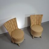 Ensemble de chaises de boudoir françaises