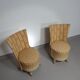 Set of French boudoir chairs