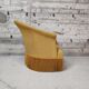 Yellow toad armchair