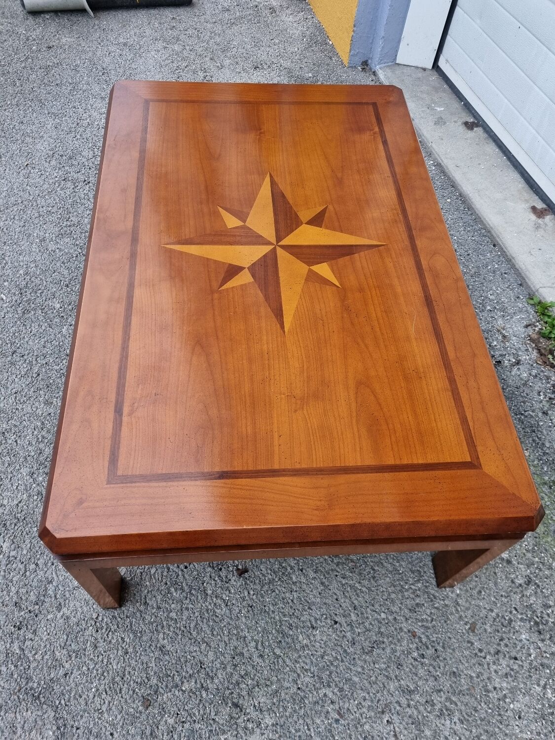 Marine boat coffee table