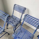 Series of 4 Arras chairs 1900
