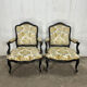 Paire de Fauteuils Cabriolets Louis XV
