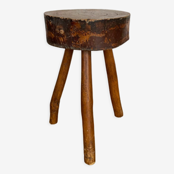 Brutalist stool tripod