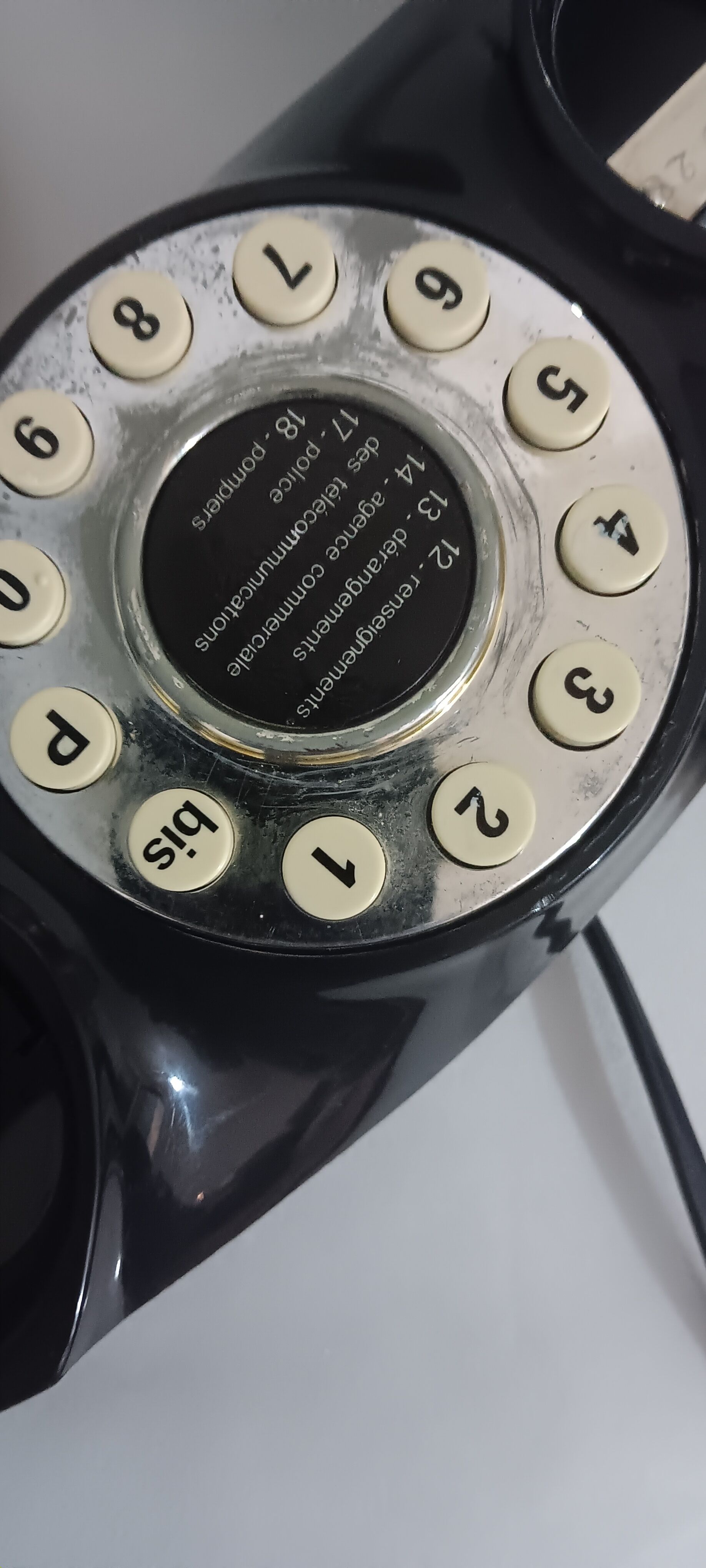 PTT telephone from the 60s/70s
