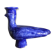 Ceramic zoomorphic candlestick