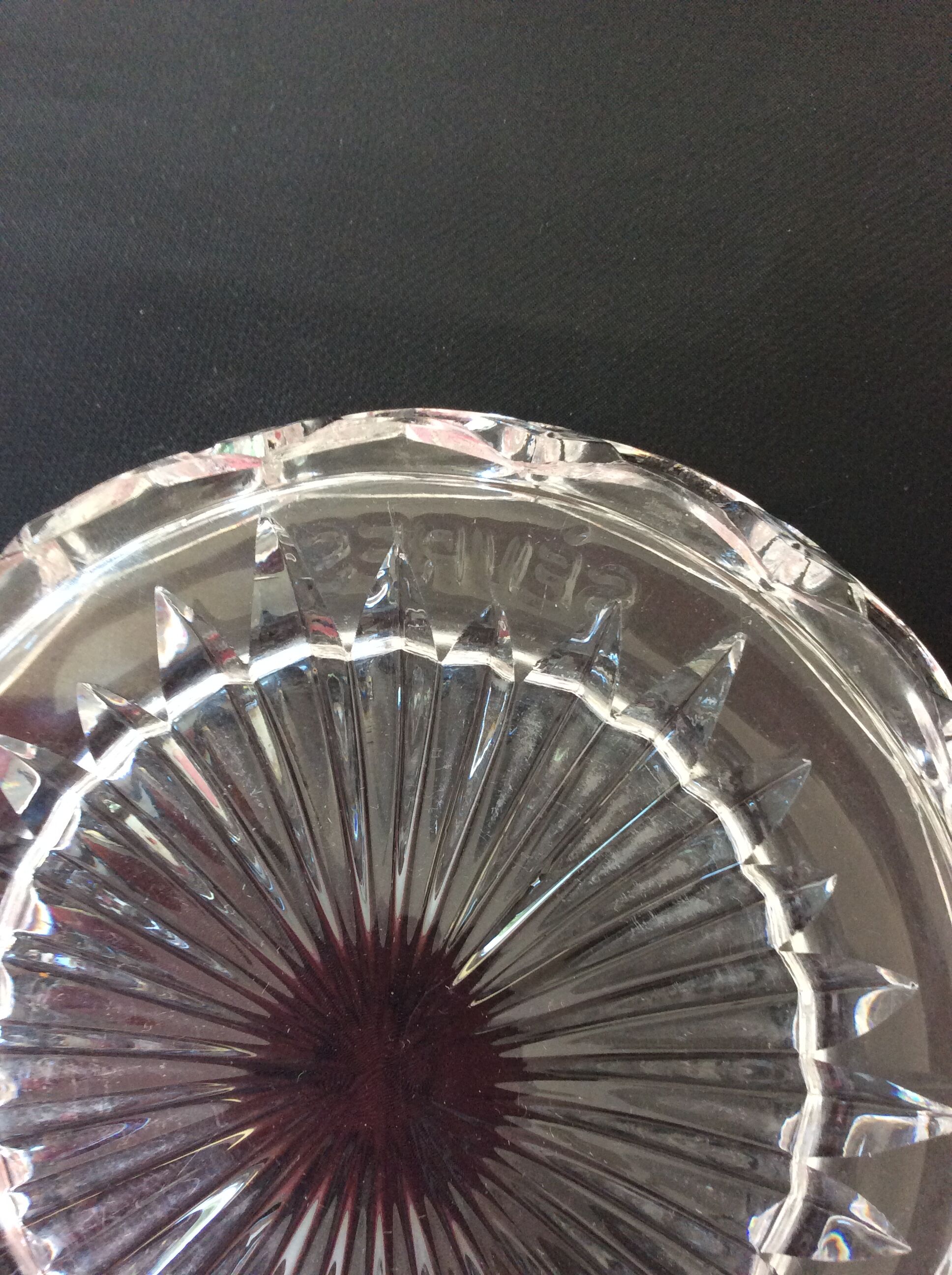 Set of 2 bottle unders - inscription SEVRES