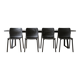 Set of 4 chairs Chassis, Wilkhahn