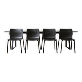 Set of 4 chairs Chassis, Wilkhahn