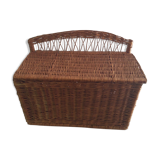Wicker chest bench