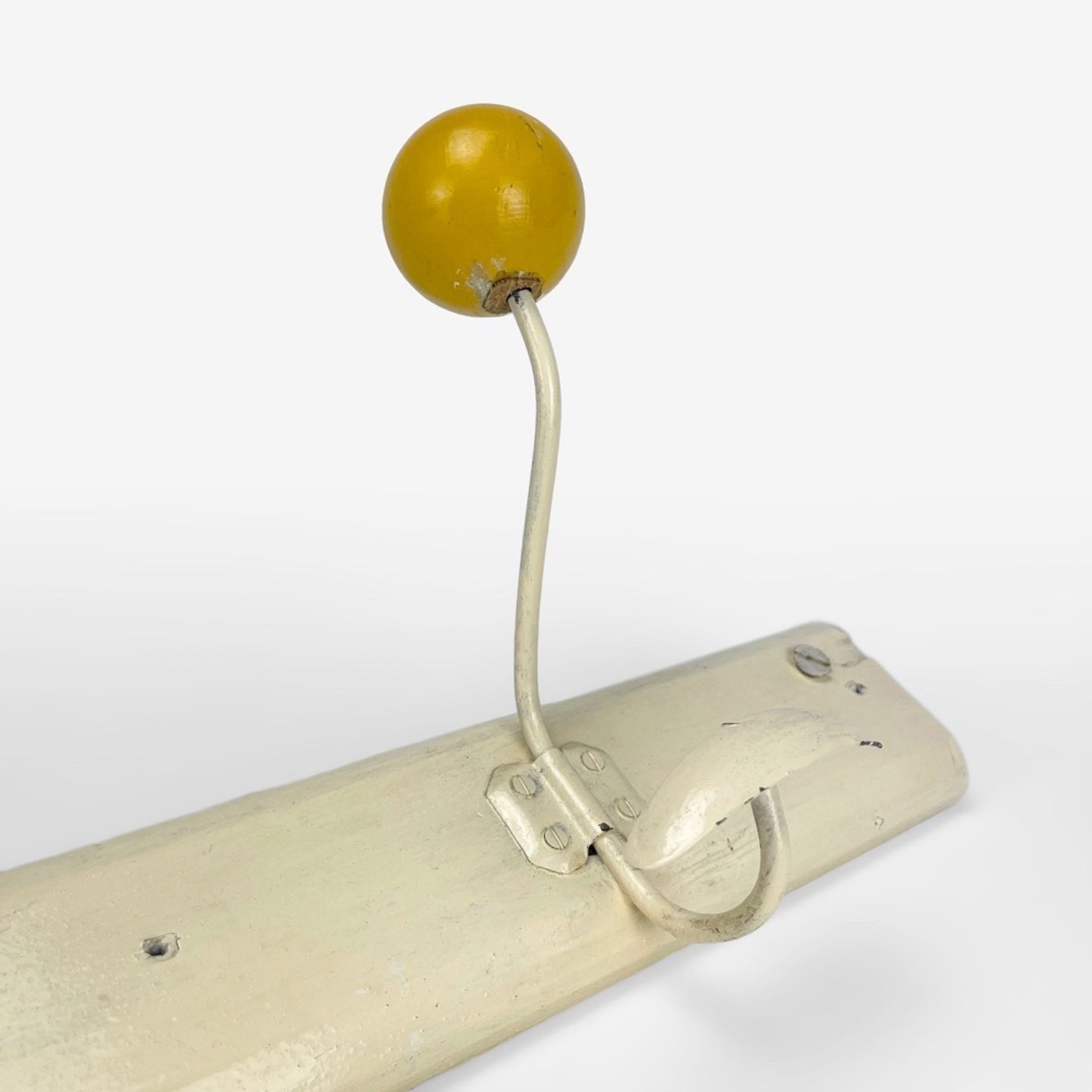 Wooden coat rack