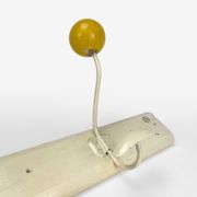 Wooden coat rack