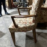 3 Art Deco armchairs, 1940