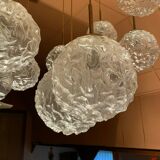 XXL 60s 70s ceiling light hanging lamp cascade lamp Hillebrand Design 60s